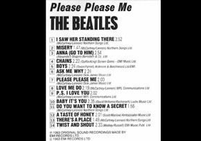 Beatles record 1st LP